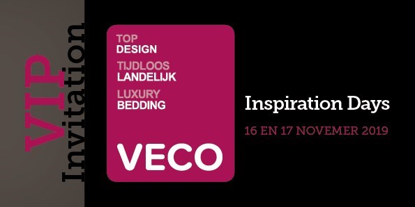 16 & 17 November we will be present at the Veco Inspiration days